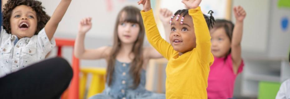 Child in classroom