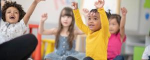 Child in classroom